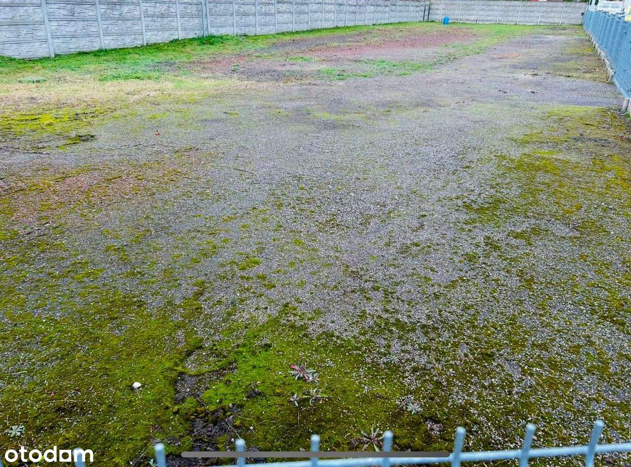 Teren ogrodzony , utwardzony ,media 1800m2 - Pełny obrazek: 2/4