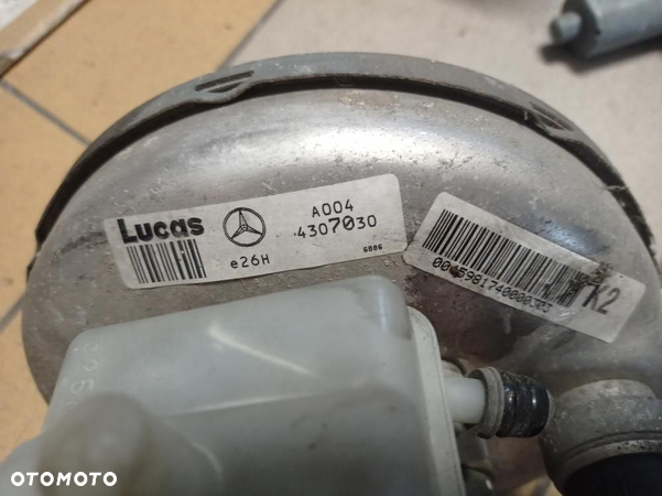 MERCEDES W168 SERWO POMPA HAMULCOWA A0044307030 - 2