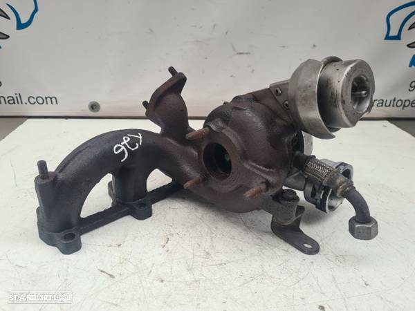 TURBO VW VOLKSWAGEN NEW BEETLE 1.9 TDI 8V 101CV ATD 038253016M 54431015075 - 3