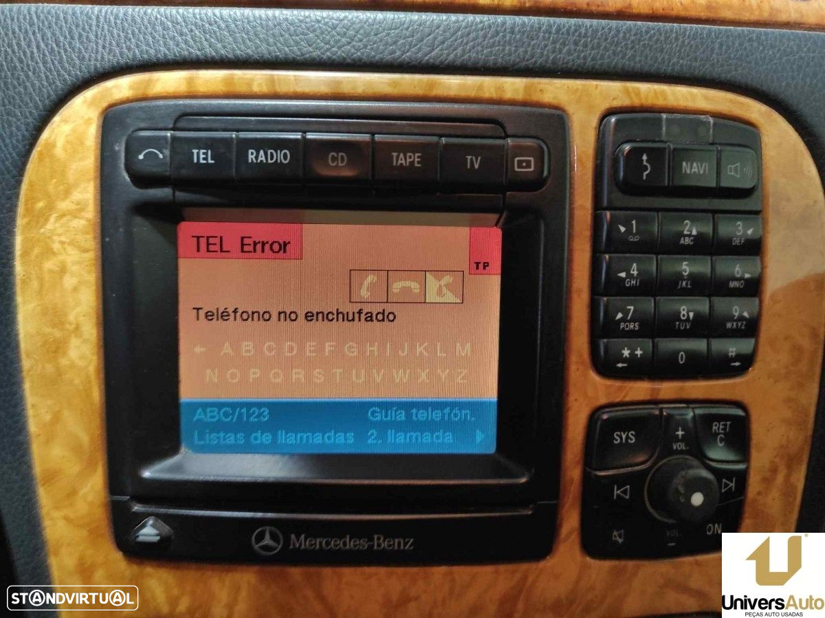 SISTEMA NAVEGAÇÃO GPS MERCEDES CLASE S (W220) BERLINA 320 CDI (220.026) - 11