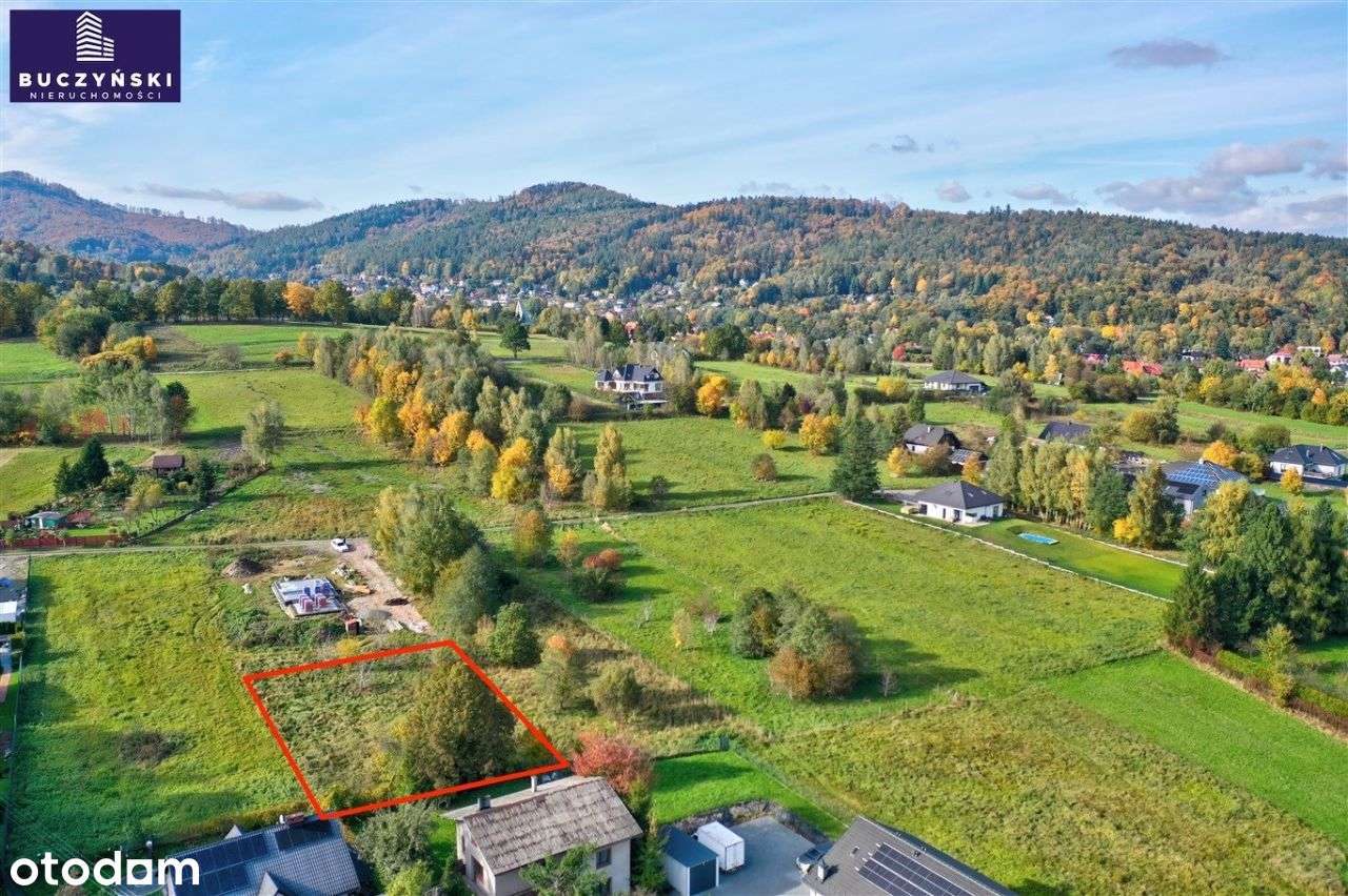 Działka, 1 200 m², Bystra-3