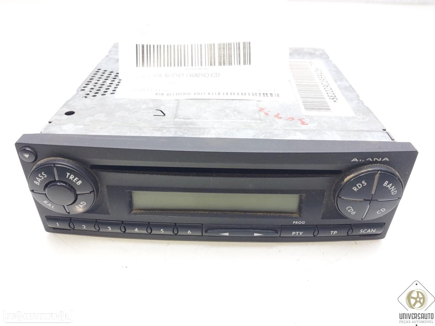 SISTEMA AUDIO / RADIO CD SEAT IBIZA III 2003 - 4