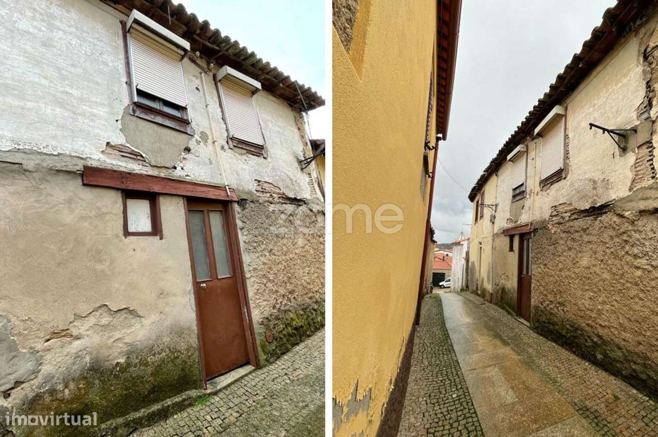Moradia com duas habitações T1 para recuperar no Centro de Vilar Fl... - Grande imagem: 2/15