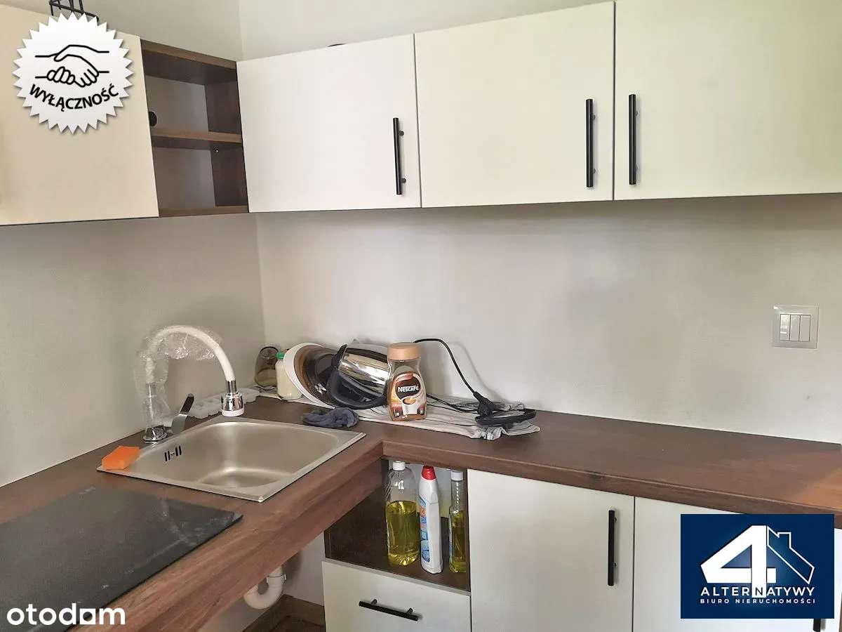 Pokój z kuchnią 29 m2 bez barier arch. - Pełny obrazek: 1/12