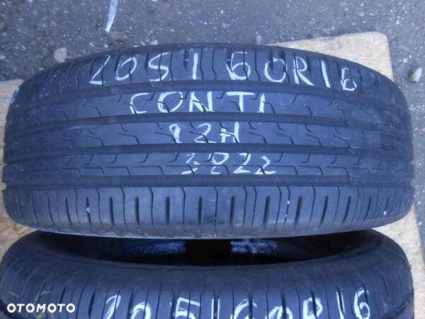 OPONY 205/60R16 CONTINENTAL  ECO CONTACT 6 DOT 3822 7MM - 2