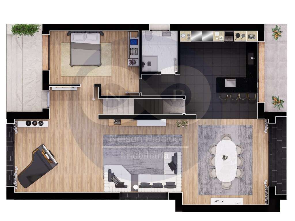 Lote de terreno com Moradia inacabada - 40% da obra realizada - Grande imagem: 2/4