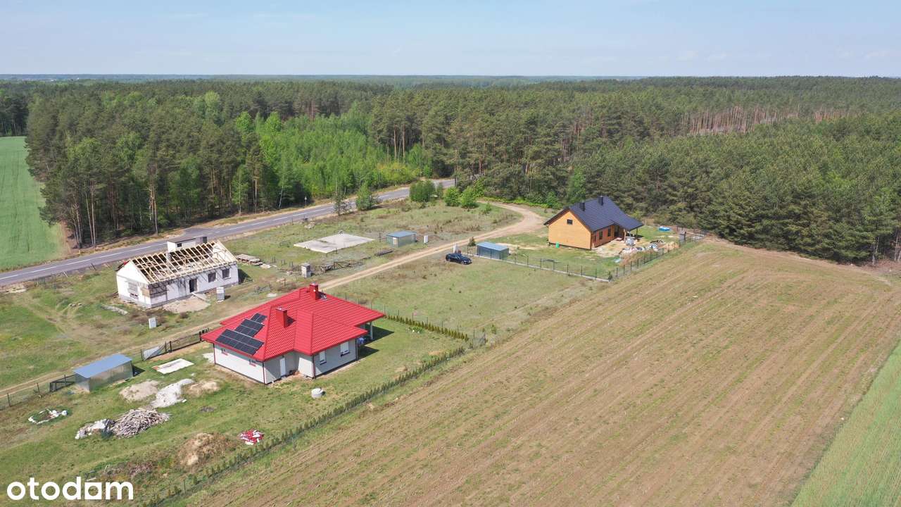 Działka w Jarnutach, 10 minut od Ostrołęki, miejsce na wymarzony domek-1