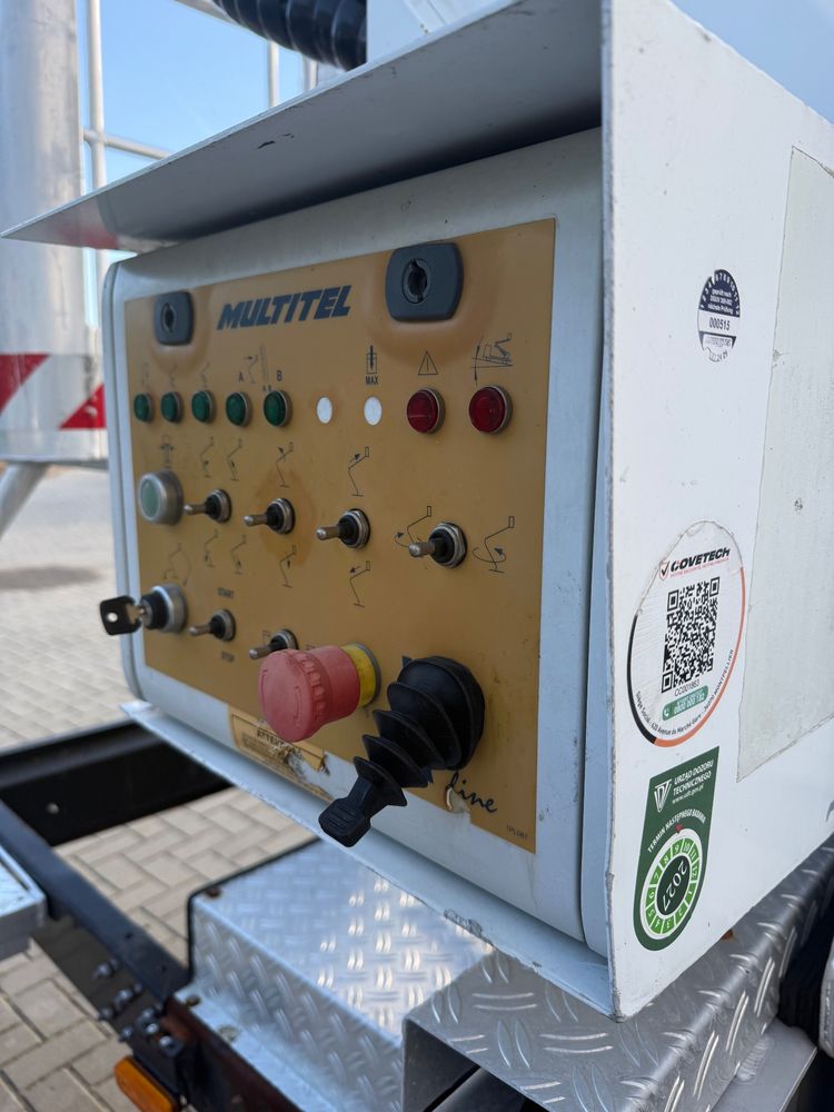 Podnośnik Koszowy Zwyżka 25 metrów Multitel Mx 250 12 w Bok UDT!!! - zdjęcie 9