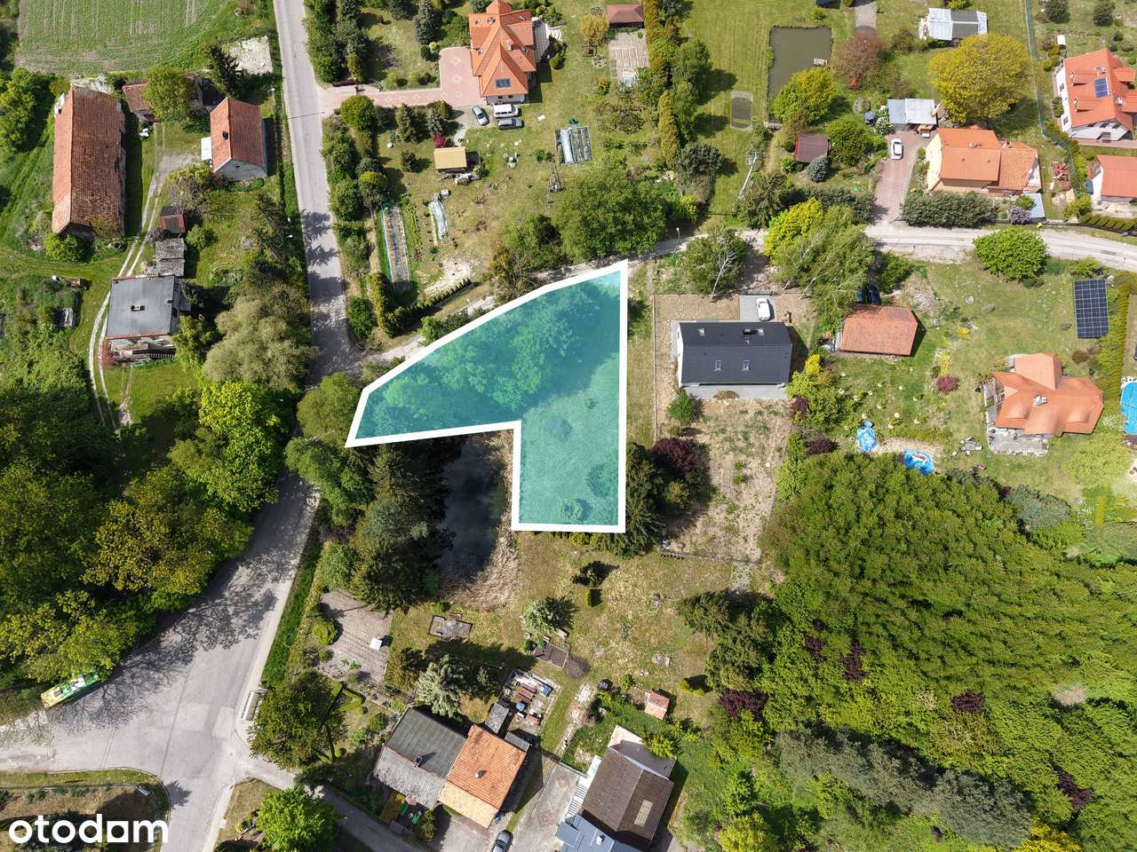 Działka budowlana na zacisznym i spokojnym osiedlu Rubno w Elblągu.-7