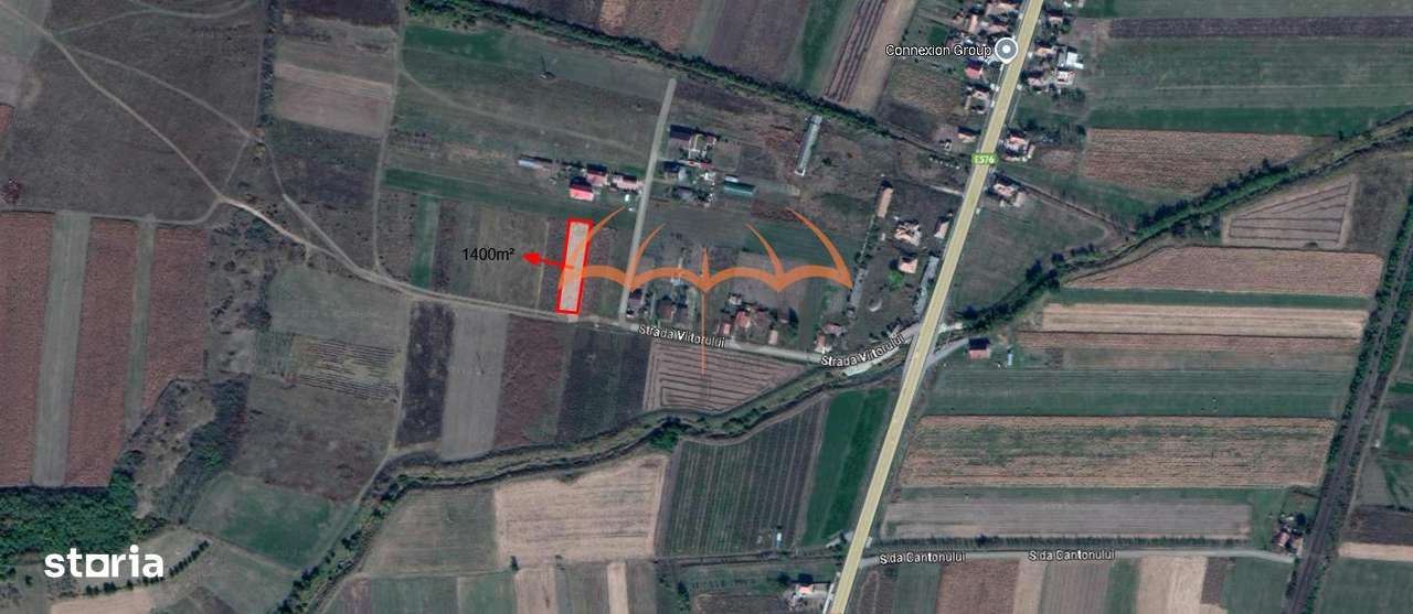 Teren de vanzare Intravilan in Fundatura-Iclod, Strada Viitorului 1400 - Imagine principală: 4/4