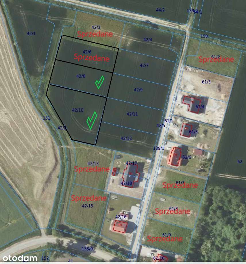 Działka  pow.oławski ( wydane warunki zabudowy ) - Pełny obrazek: 2/5