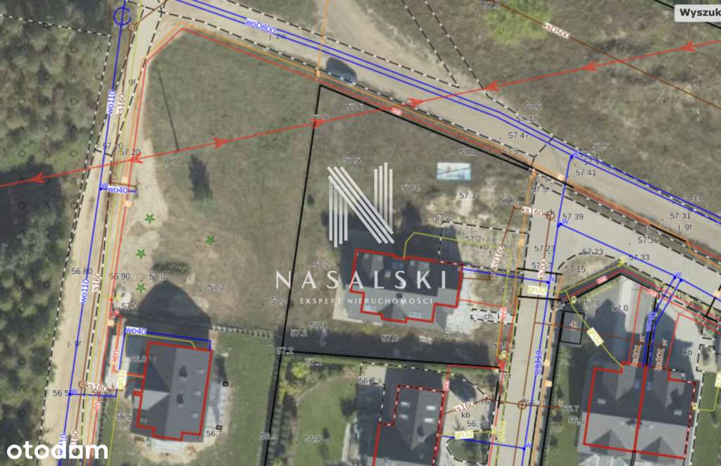 Działka 1050 m2 Zamczysko Fordon Bydgoszcz - Pełny obrazek: 2/3