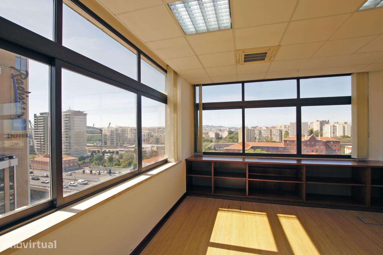 Escritorio Arrendamento Campo Grande 100M2 2 lugares estacionamento - Grande imagem: 3/10