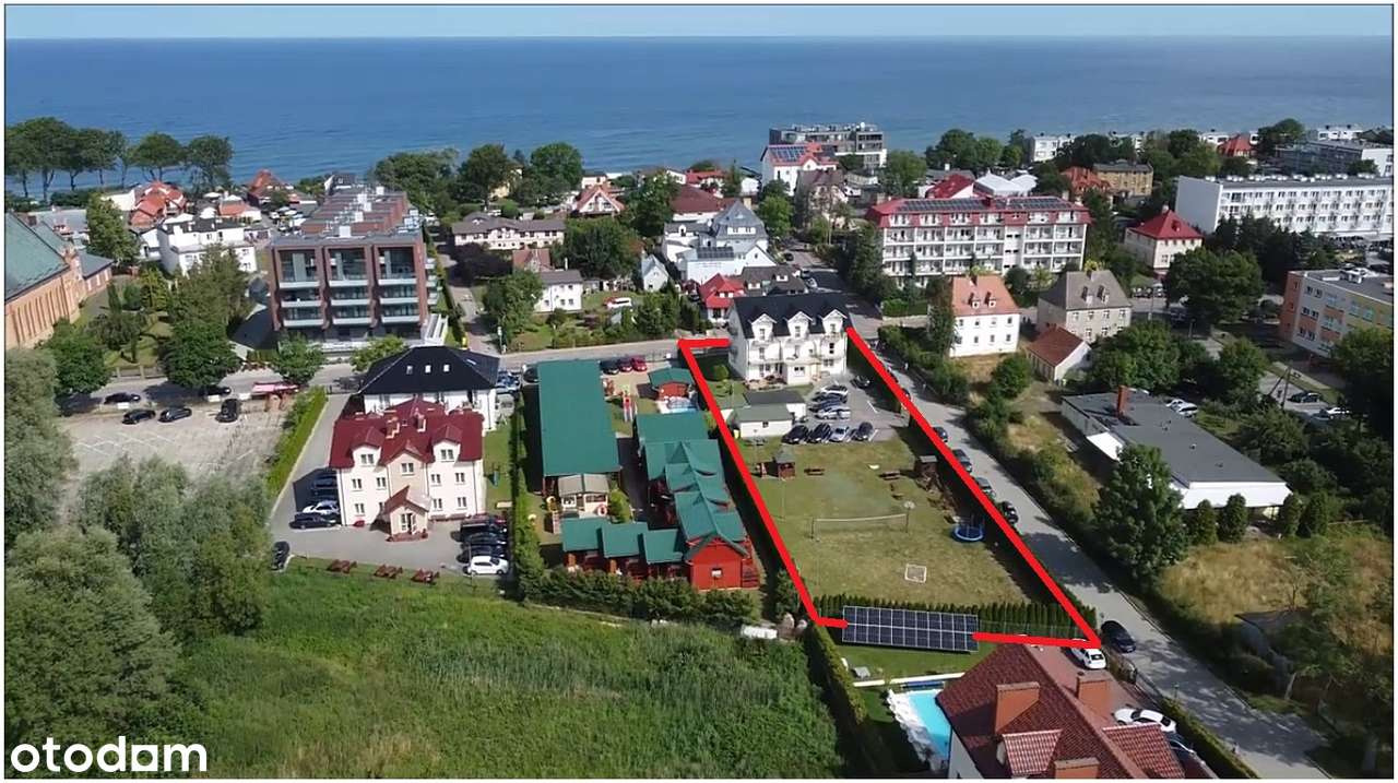 OKAZJA pod apartamenty - 100m od plaży,  centrum Ustronia, PUM 3765m2 - Pełny obrazek: 4/8