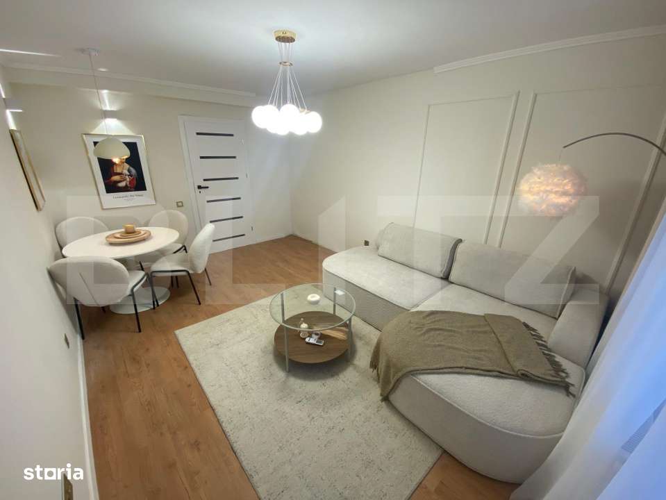 Apartament 2 camere decomandate, 48 mp + balcon, la cheie, lux, Manast-4
