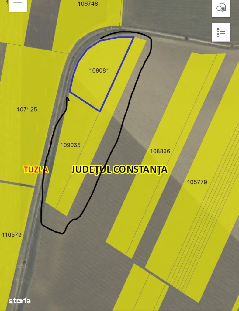Tuzla-Aerodrom -teren agricol 4ha preț.10.000 ha
