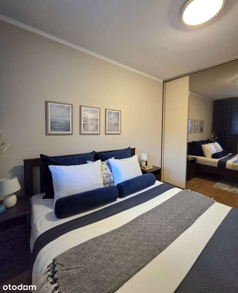 Przestronne 3-pokojowe mieszkanie w stylu Hampton - klimatyzacja!