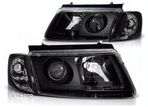 LAMPY REFLEKTORY DO VW PASSAT B5 OD 1996 DO 08.2000 Roku  H7 BLACK  DEPO - 1