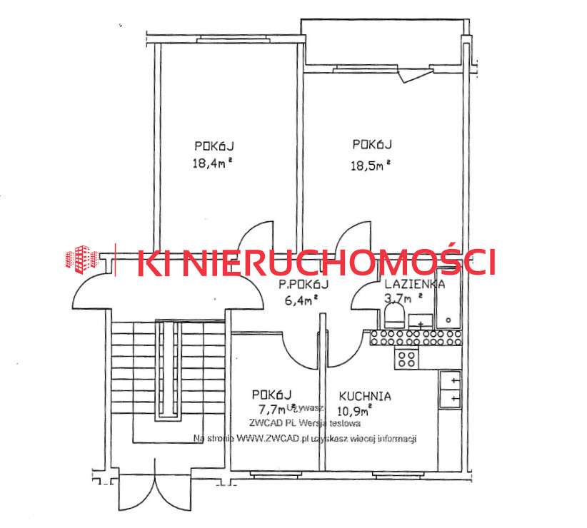 Komfortowe 3-pokojowe mieszkanie z balkonem-11