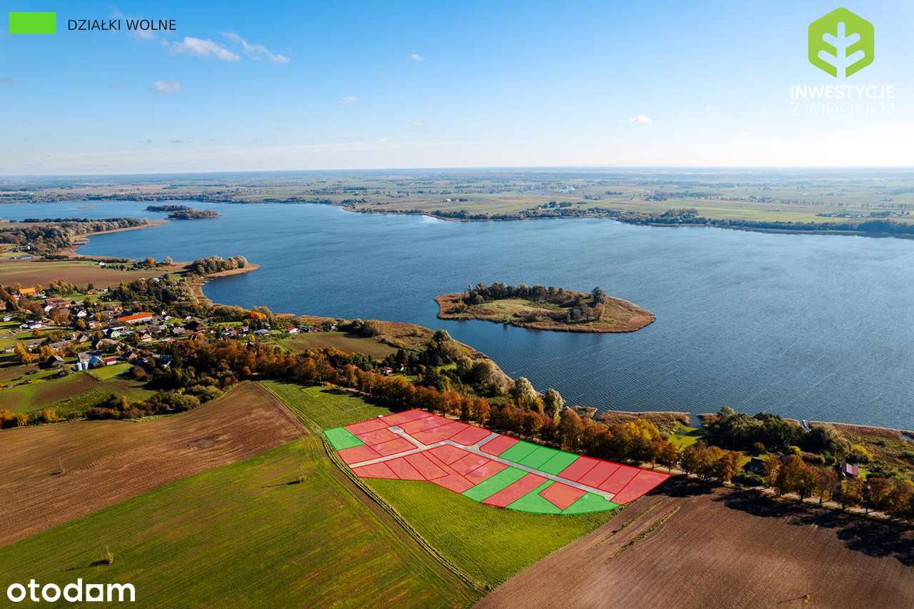 Ostatnie 7 działek nad jeziorem Dzierzgoń!-2