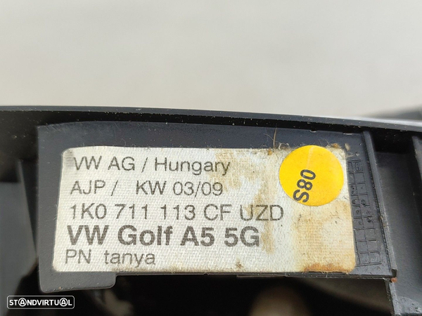 Moca E Fole De Velocidades Volkswagen Golf Vi (5K1) - 6