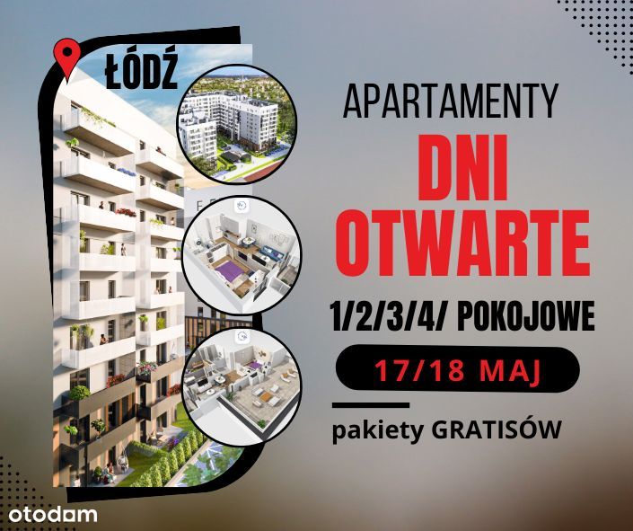 3 pokoje dni OTWARTE 17/18 maj PARKING gratis !