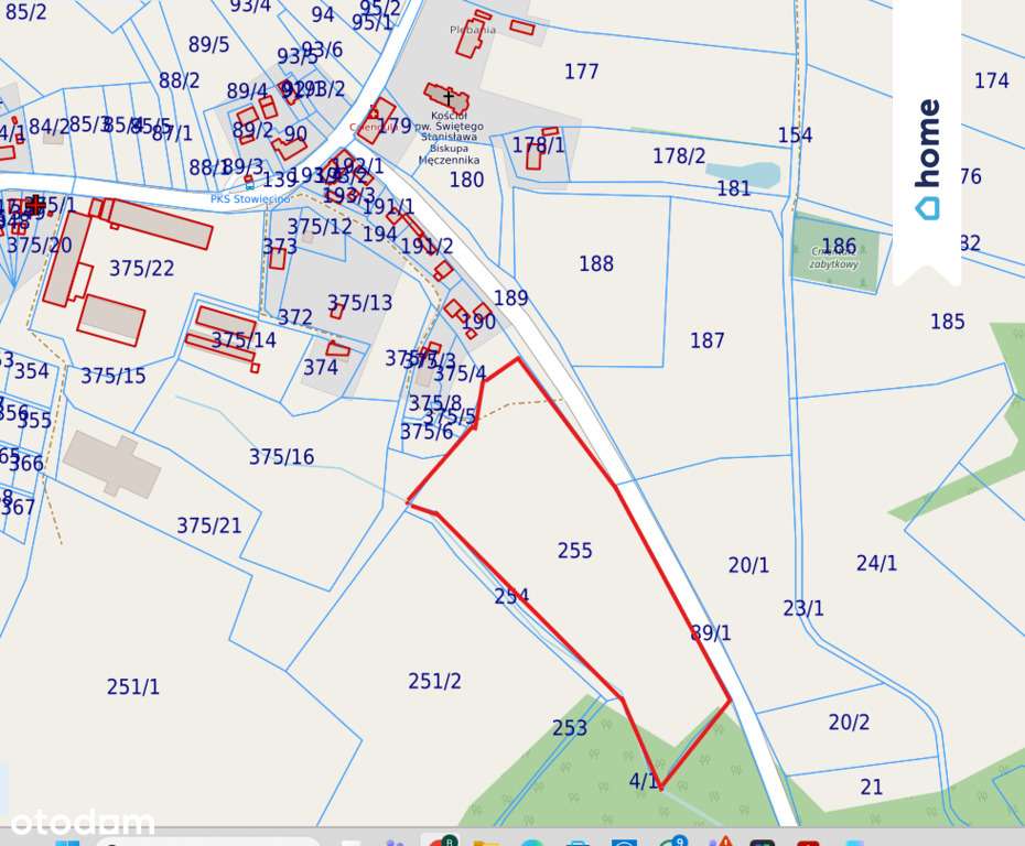 Duża działka 2,83 ha z potencjałem – Stowięcino - Pełny obrazek: 3/5
