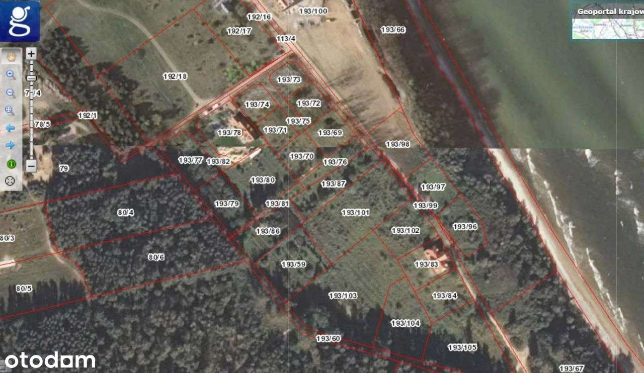 Piękna działka przy lesie i plaży-3