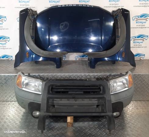 FRENTE COMPLETA LAND ROVER FREELANDER I 1 MK1 CAPOT PARACHOQUES GUARDA-LAMAS OTICAS RADIADOR VENTILADOR FRENTE FIBRA REFORÇO - 1