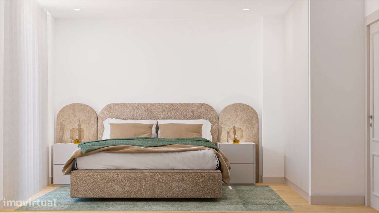 APARTAMENTO T3  com vistas de mar e rio,  como novo, Situado no Bai...-9