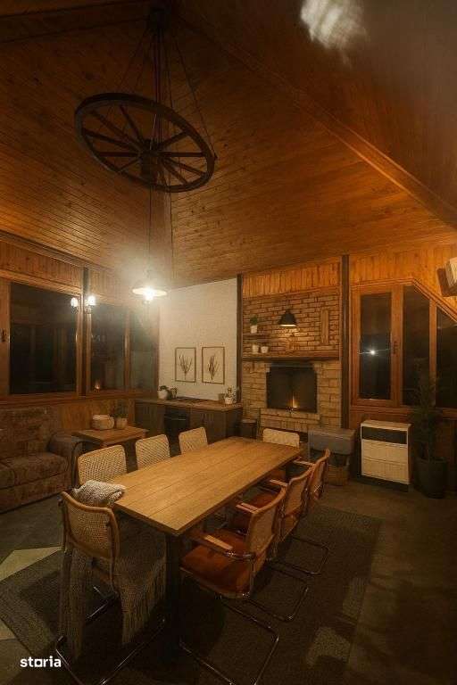 Breaza, Vedere Padure, 5000mp teren, D+P+1E+M, semineu, foisor-14