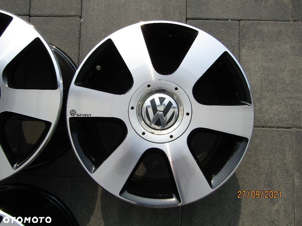 FELGI VW TOURAN 1T0 GOLF PASSAT CADDY 5X112 6,5X16 ET 50 ŚRODEK 57 MM  ORYGINAŁ NR.1T0601025C - 20