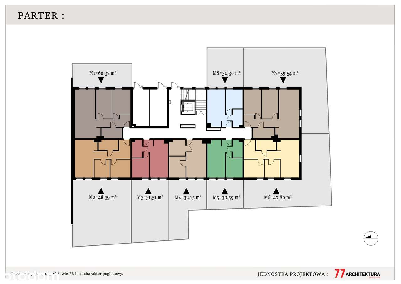 Nowoczesne kameralne 3-pokojowe mieszkanie. - Pełny obrazek: 5/6