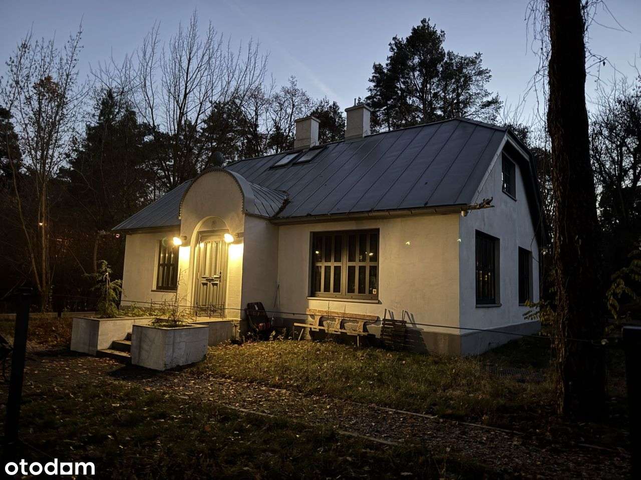 Posiadłość nad rzeką w Konstancinie.-7