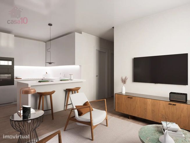 Vende-se apartamento T3 em edifício recuperado, no Montijo-1