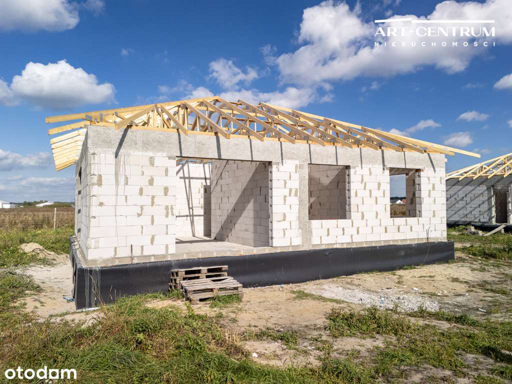 Nowoczesny dom w stanie deweloperskim - Pełny obrazek: 5/8