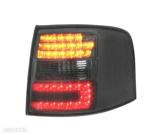 FAROLINS TRASEIROS LED PARA AUDI A6 4B AVANT 97-04 ESCURECIDOS - 2