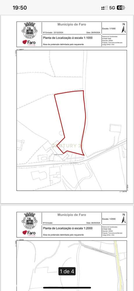 Terreno urbanizável 3.680 m2, em GORJÕES com POSSIBILIDADE DE CONSTRUI - Grande imagem: 2/8