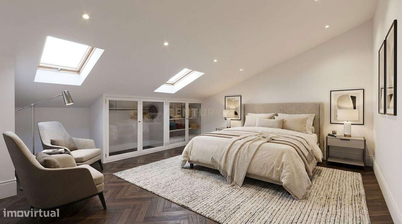 Exclusiva Villa do Século XIX com Piscina Interior em Parede, Cascais-12
