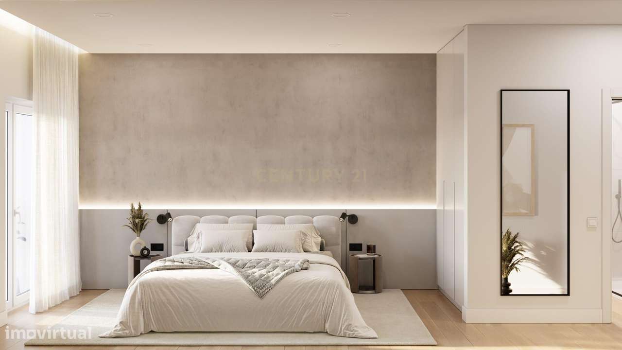 T3 Novo em Construção na Nova Azeda em Setúbal com Garagem e Varandas - Grande imagem: 4/24