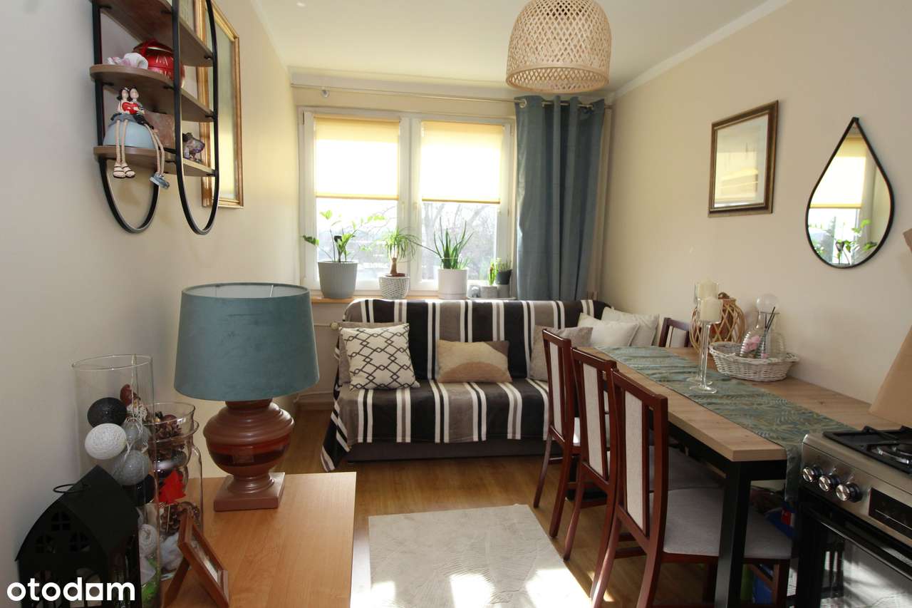 3 pokoje 46,5 m2 parter niski blok-8