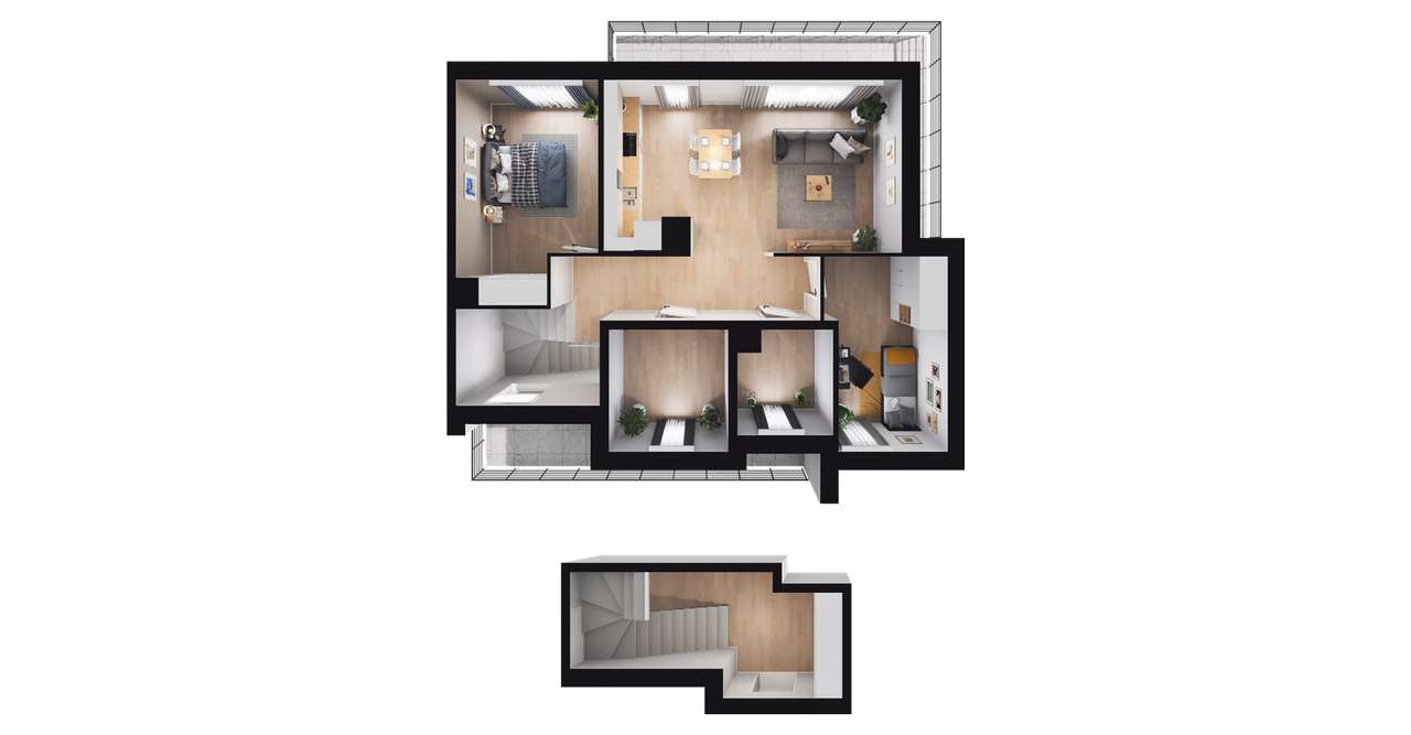 Jeziorowa Prestige House | 3-pok. | A2/2_2 - Pełny obrazek: 2/8