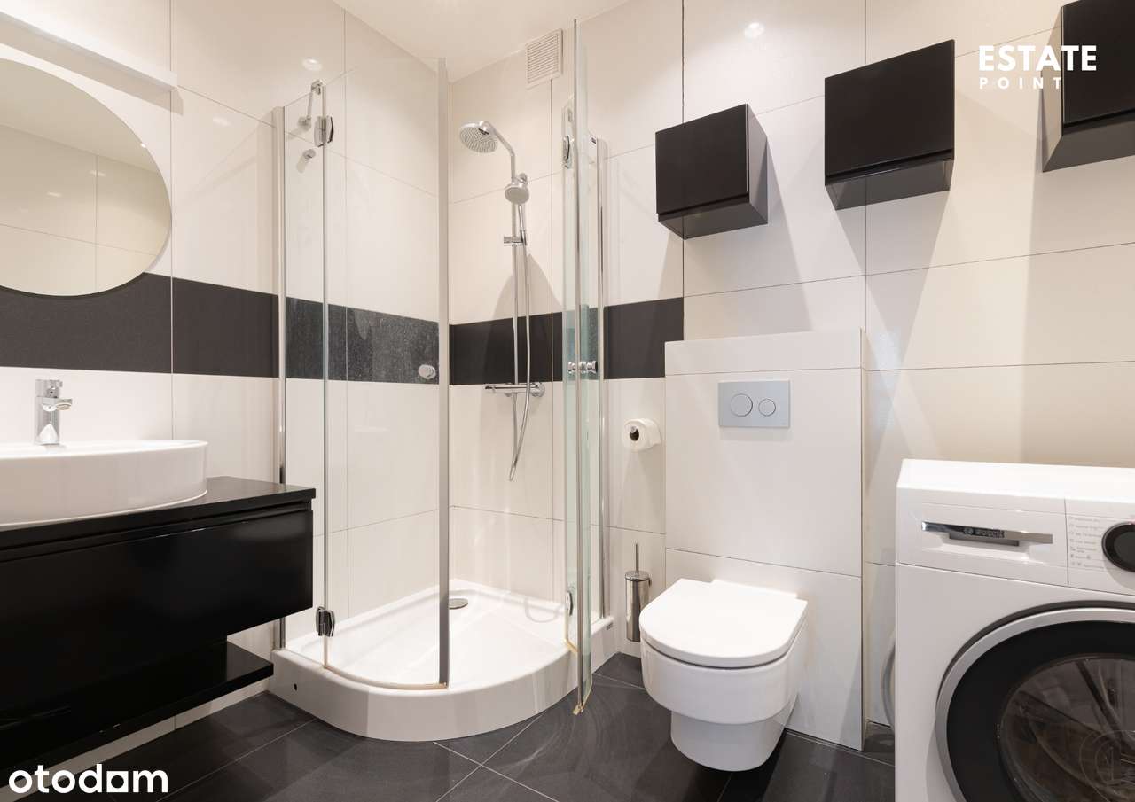 Eleganckie mieszkanie z garderobą i dwiema łazienkami-8