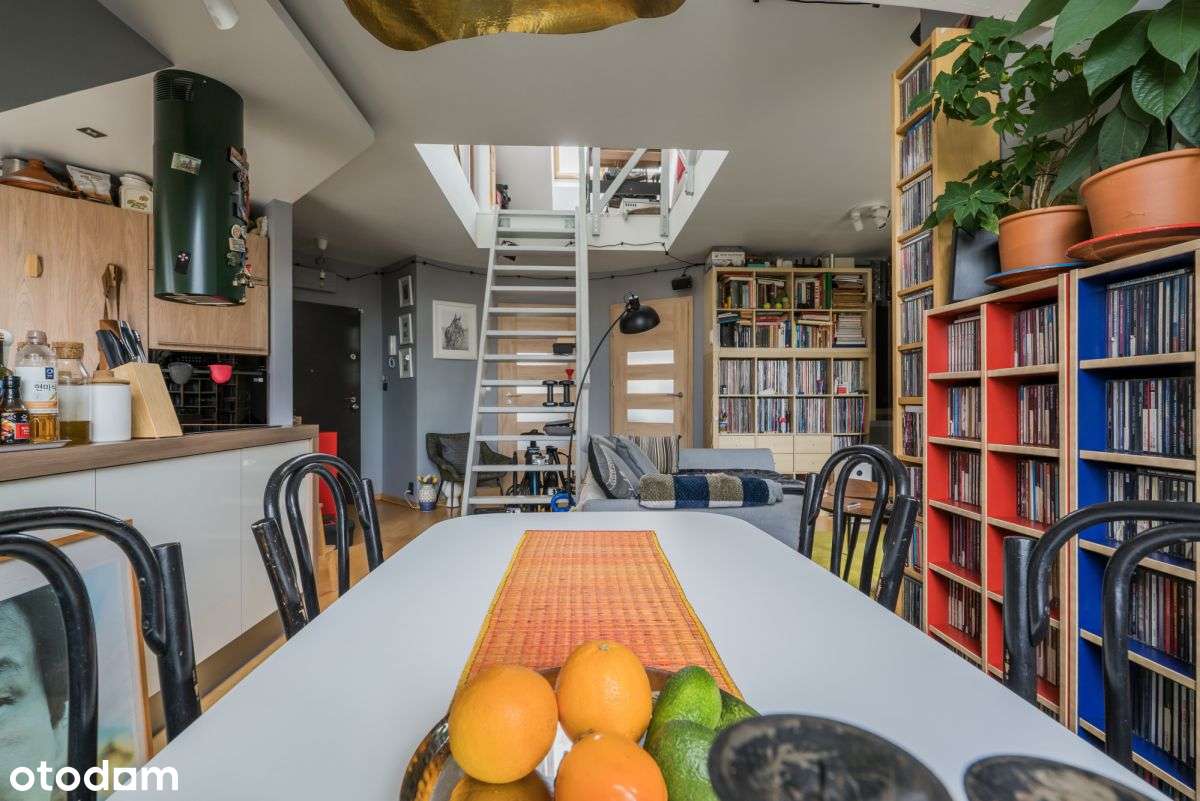 Klimatycznie mieszkanie z antresolą - Wysoka - Pełny obrazek: 4/20