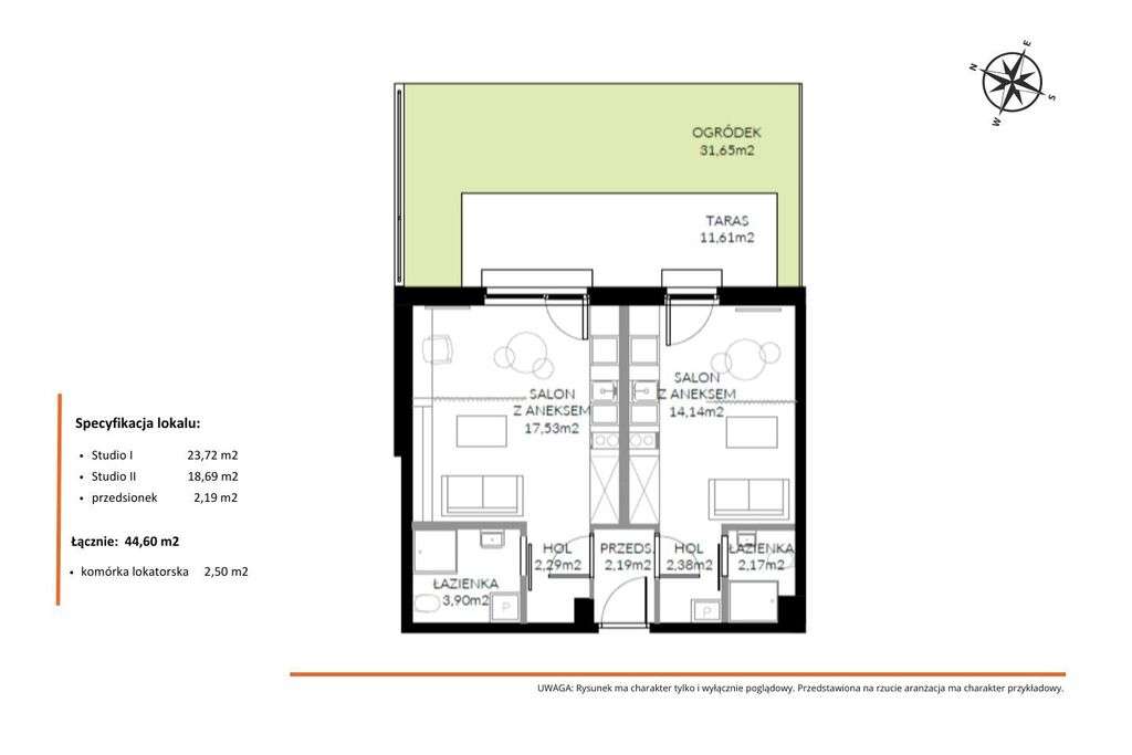 Apartament inwestycyjny - Gdańsk Oliwa, Piastowska-9