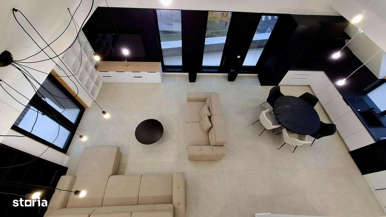 OPORTUNITATE- De vanzare penthouse finisat , mobilat/utilat - Imagine principală: 4/15