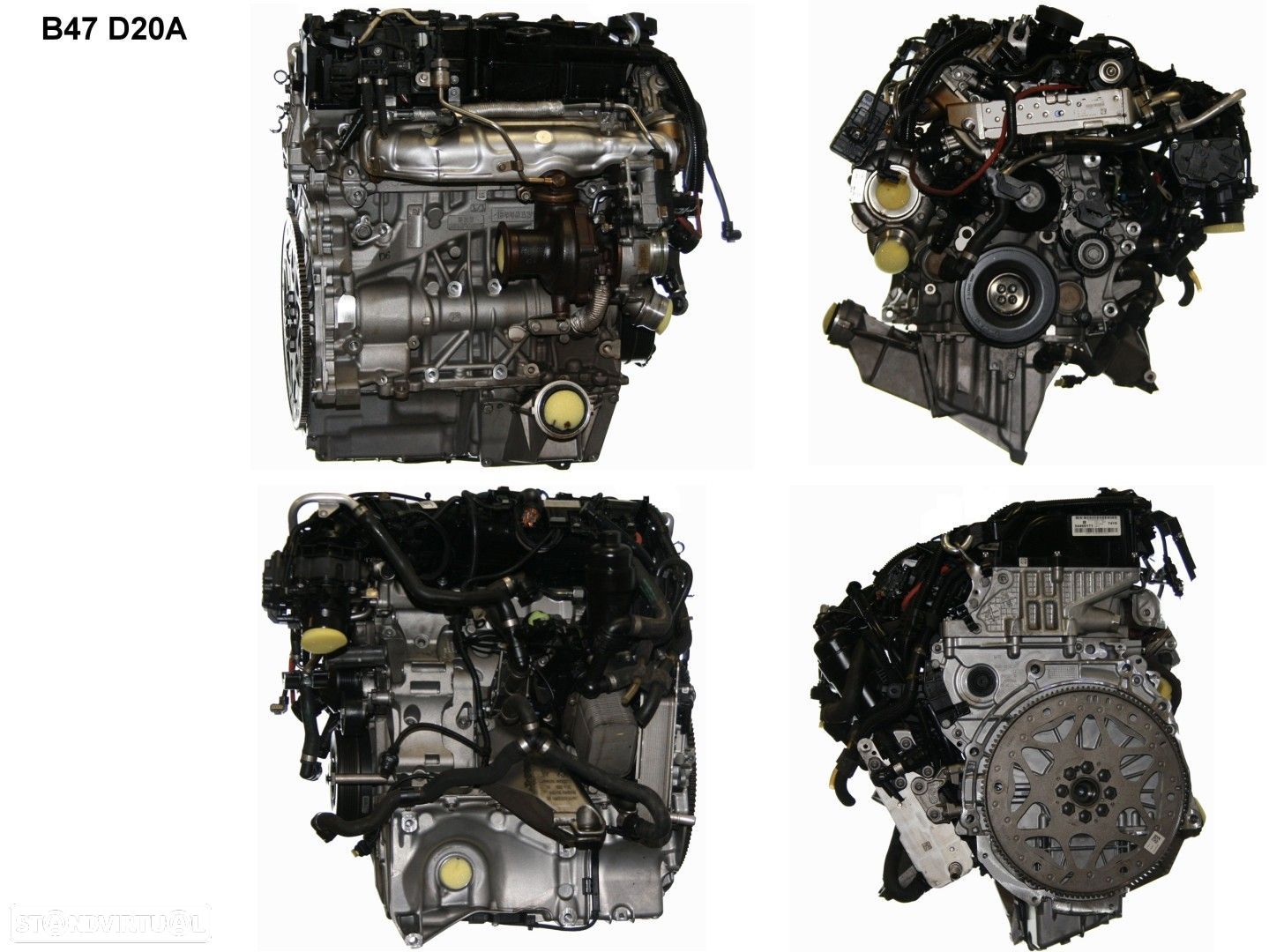 Motor Completo  Usado BMW X3 (F25) xDrive 20d B47D20A - 1