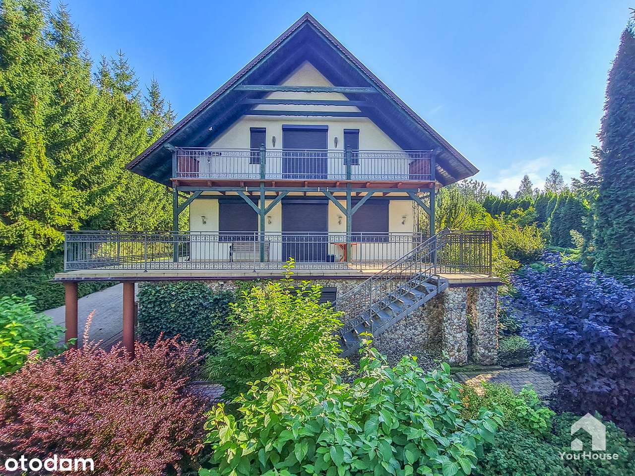 Dom z linią brzegową Jeziora Osetno-2