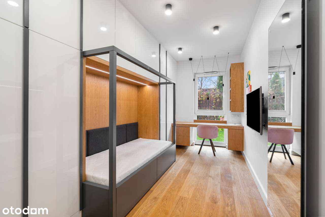 Apartament rodzinny z ogrodem w sercu Miasteczka Wilanów-15