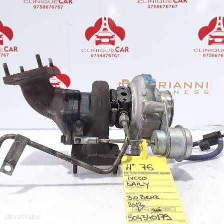 Turbina Iveco | Citroen | Fiat | Peugeot | 3.0 D | 504340179 | Clinique Car - 2